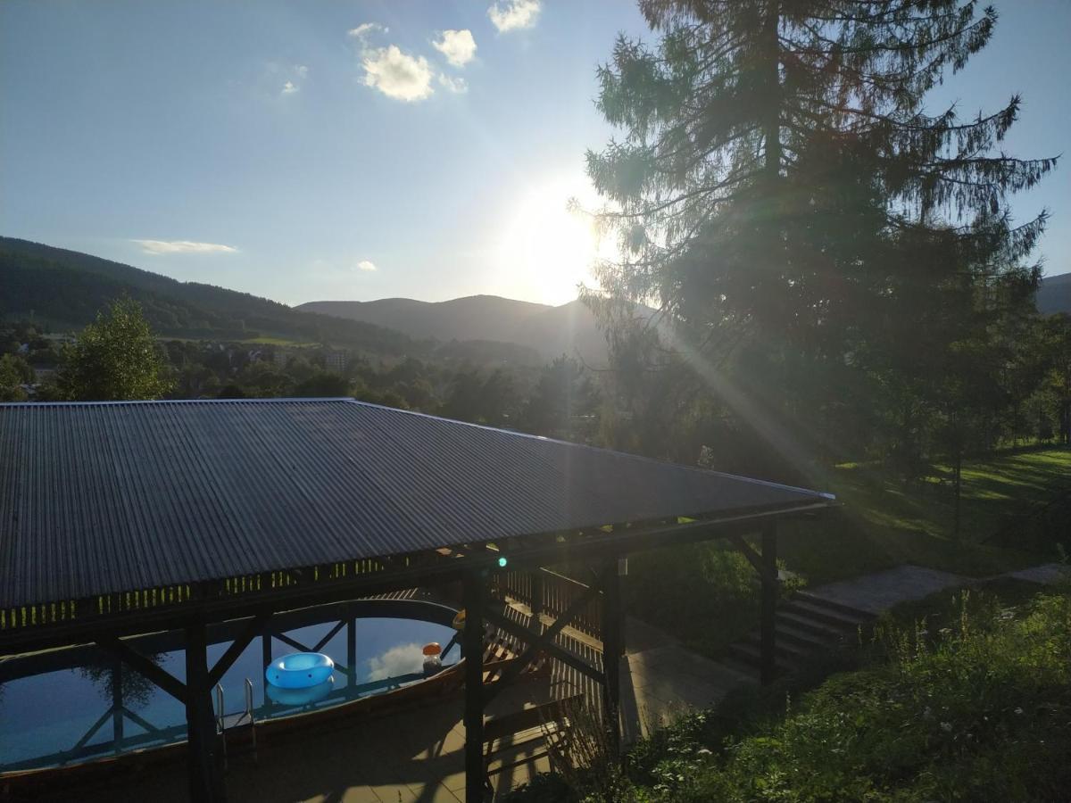 Penzion Stavar Vrbno pod Pradědem Exteriör bild