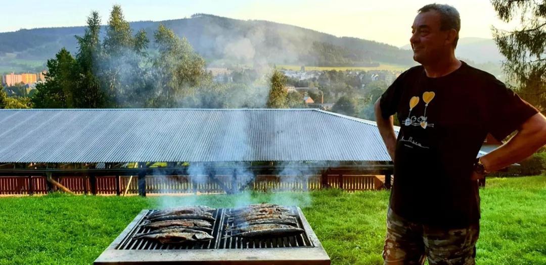 Penzion Stavar Vrbno pod Pradědem Exteriör bild