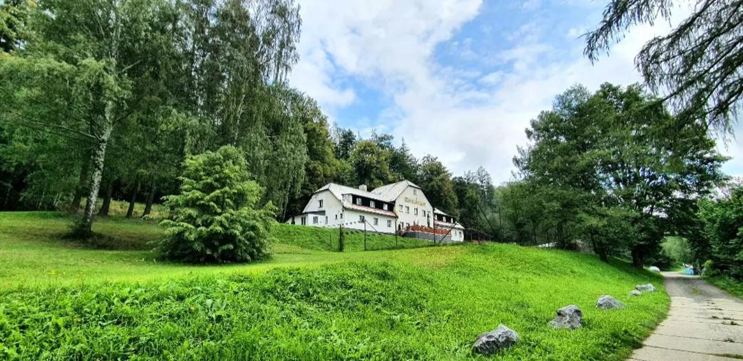 Penzion Stavar Vrbno pod Pradědem Exteriör bild